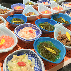 和・洋・中、あらゆるメニューがずらり！もちろん全て食べ放題！